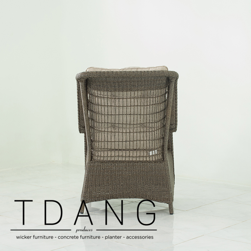 Elise Relax Wicker Chair with Ottoman Elise Relax Wicker Chair with Ottoman