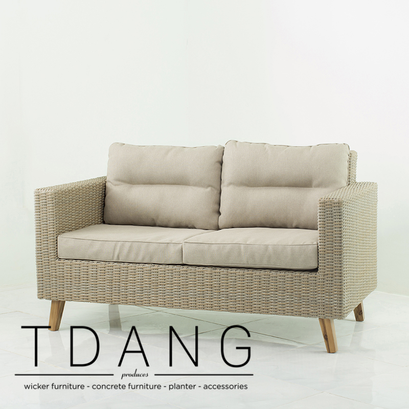 Code 3011 Fiji Wicker Sofa 2 seats Code 3011 Fiji Wicker Sofa 2 seats
