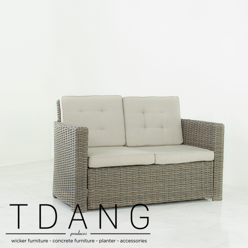 Code 3013 Palm Harbor Wicker Sofa 2 seats