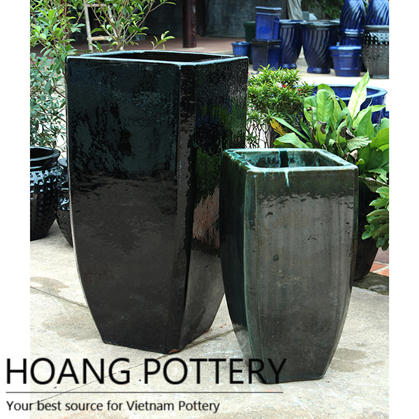 vietnamese glazed ceramic planters vietnamese glazed ceramic planters