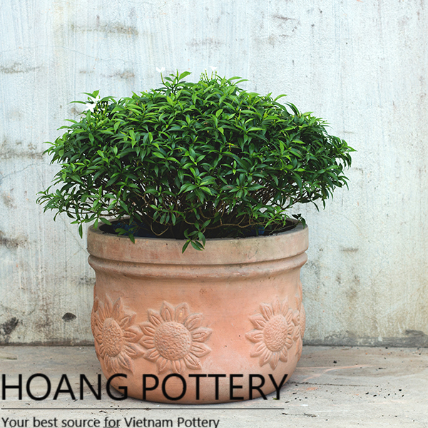 Round shape Pattern Garden Flower Planters Round shape Pattern Garden Flower Planters