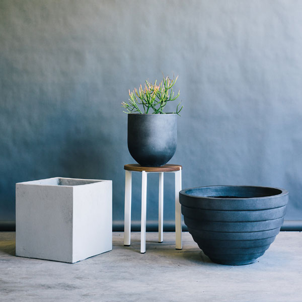 light weight concrete planter light weight concrete planter