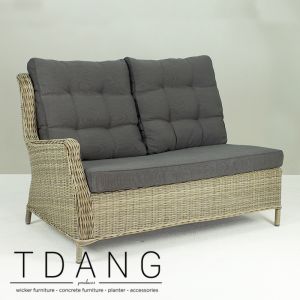 Hanna Wicker Sofa Right Hand (Code 3004 )