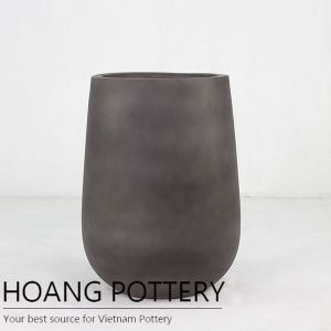 Light Cement Pear Pots (TD9103)