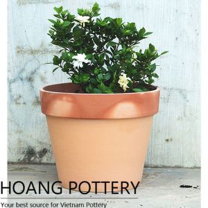 Outdoor Round Red Terracotta Pots (HPTC051)