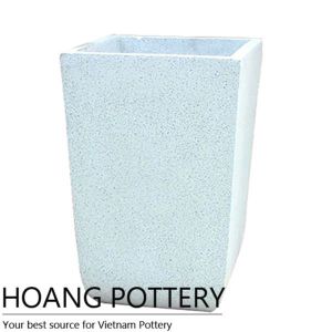 White Terrazzo Decoration Pot (TAT070)
