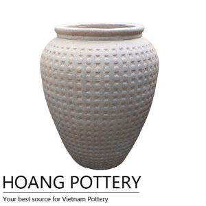Beautiful Diamond Oldstone Flower Jar (HPSB092)