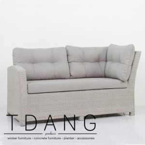 Watson Wicker Right Hand Sofa 2 Seats (TD3029)