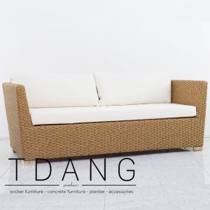 Alfresco Wicker Sofa 2 Seats (TD3036)