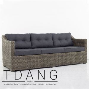 Atlantic Wicker Sofa 3 Seats (TD3050)