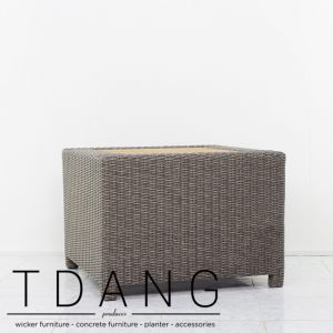 Crosley Wicker Corner Table (TD4014)