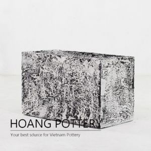 Rectangle rustic Cement Pots and Planters