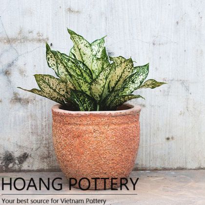 Quality Red Clay Flower Pots (HPTC076)