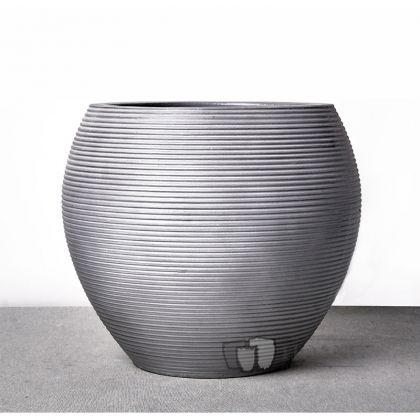 Set 3 Round Cement pot