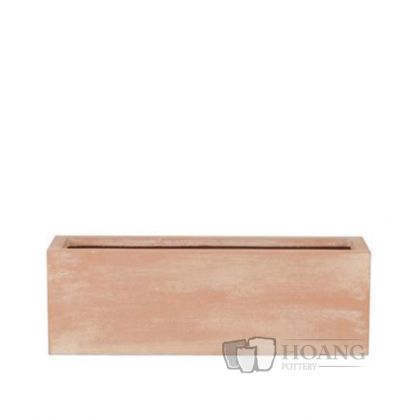 Rectangular Fiberglass Terracotta Trough