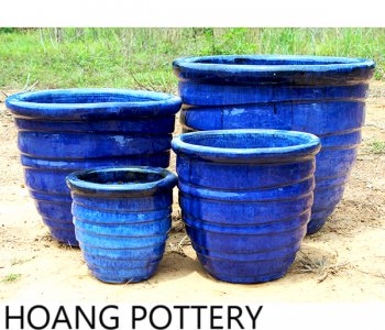 Glazed ceramic planter - bring nature into your house