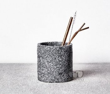 Create Faux Terrazzo Hanging Planter